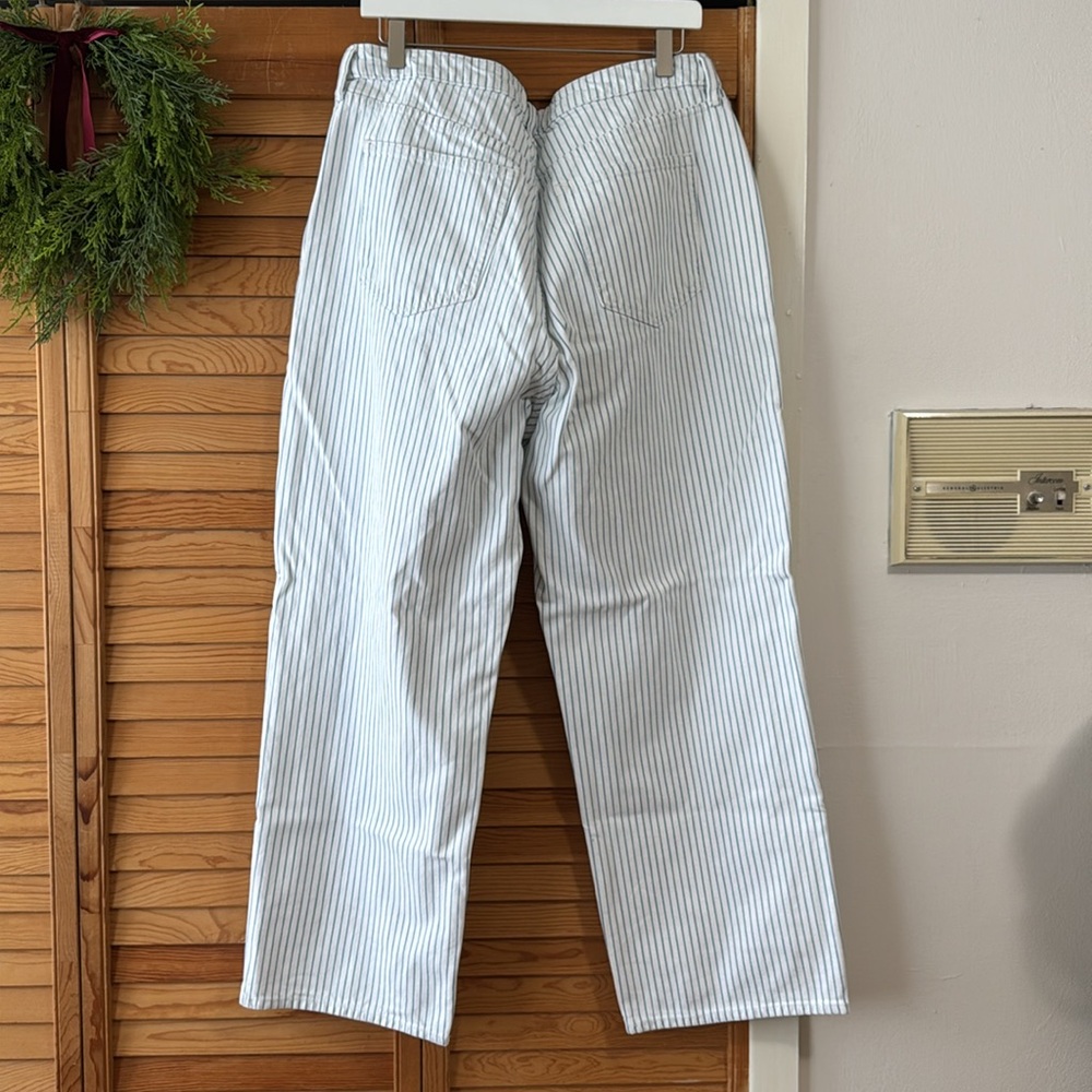 Abercrombie & Fitch Curve Love High Rise The Loose Jean SHORT - Picture 5 of 7